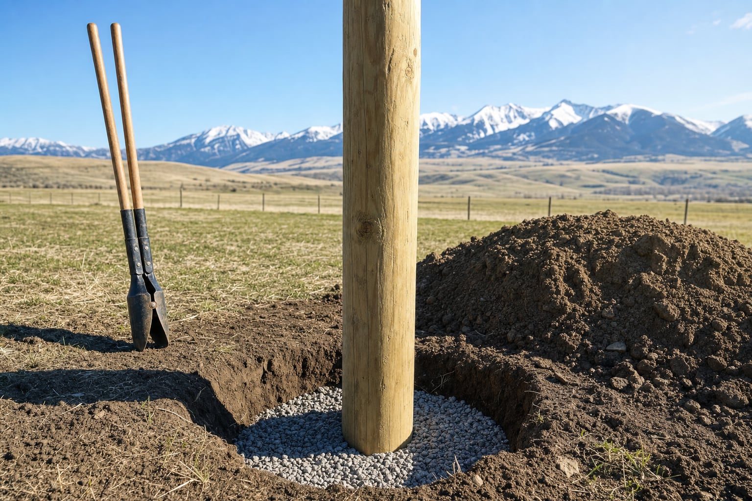 Fence Post Depth & Frost Line in Montana